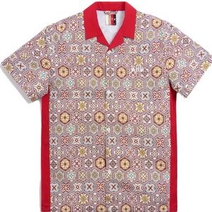Kith Printed Camp Collar Shirt - XXL